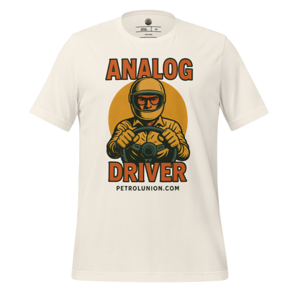 ANALOG DRIVER - Vintage White Tee