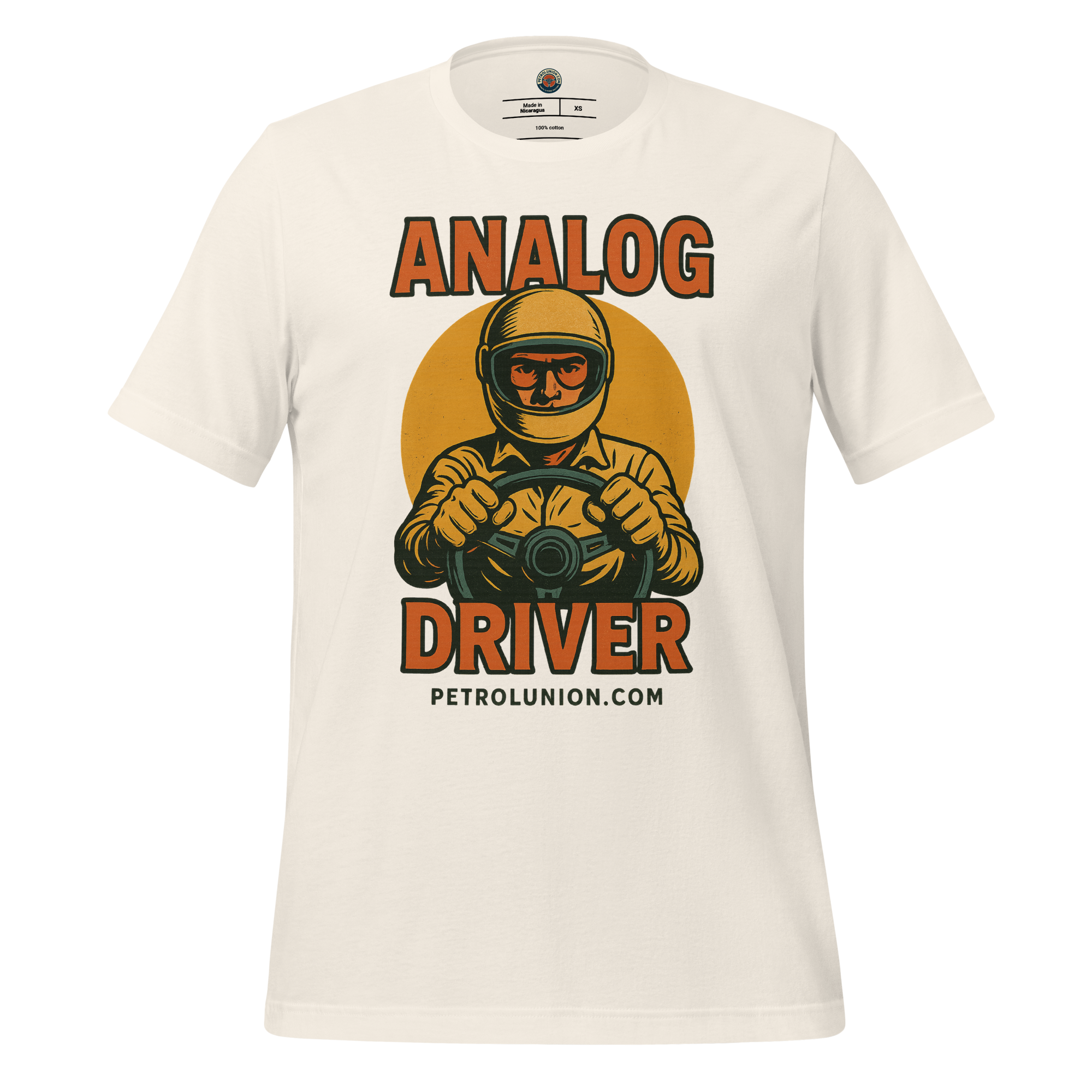 ANALOG DRIVER - Vintage White Tee