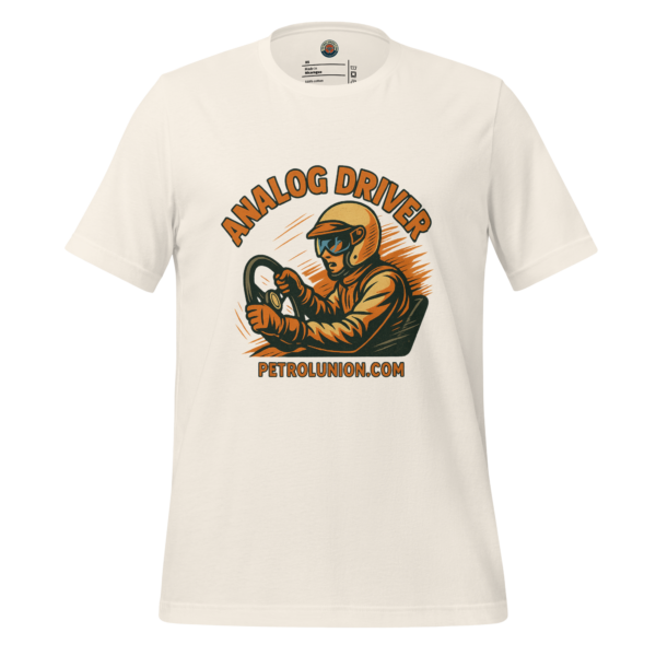 ANALOG DRIVER - Vintage White Tee