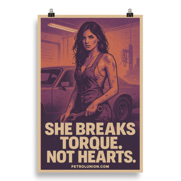 SHE BREAKS TORQUE. NOT HEARTS - Poster