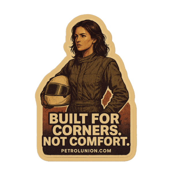 BUILT FOR CORNERS v2 - sticker