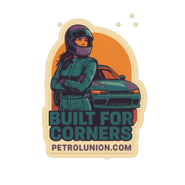 BUILT FOR CORNERS - sticker