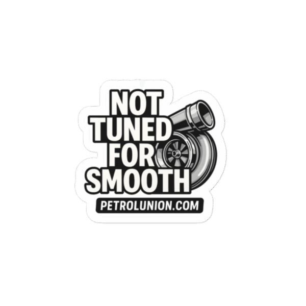 NOT TUNED FOR SMOOTH - sticker