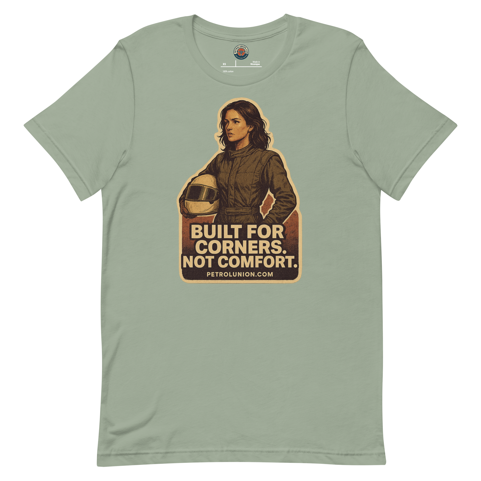 BUILT FOR CORNERS – Olive Tee