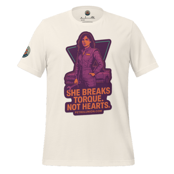 She Breaks Torque. Not Hearts - Vintage White Tee